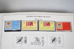 BRITISH OCEANIA 1950s-1970s COLLECTION OF 550+ MINT STAMPS IN MINKUS ALBUM