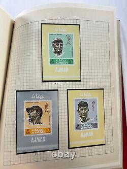 Baseball Topical Collection MNH MH in Album, Souvenir Sheets, Covers, Signed