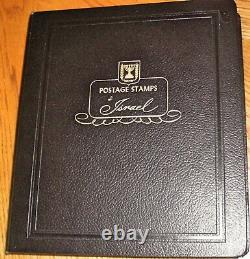 Beautiful Israel Mint Nh Tab Stamp Collection 1948-71 In White Ace Album/binder