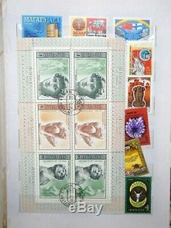 Beautiful Mint Russia Stamp Collection in Collector's Album 1975-1990 Sets