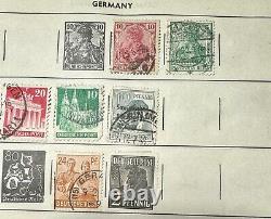 Beautiful, Nearly Complete, Collection Of Almost 40 RARE German Stamps, #0678