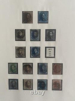 Belgium 1849-1964 Hingeless Stamp Collection Lindner Album(Pics On Description)