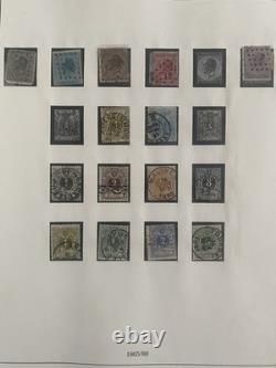 Belgium 1849-1964 Hingeless Stamp Collection Lindner Album(Pics On Description)