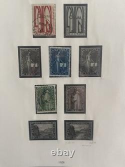 Belgium 1849-1964 Hingeless Stamp Collection Lindner Album(Pics On Description)