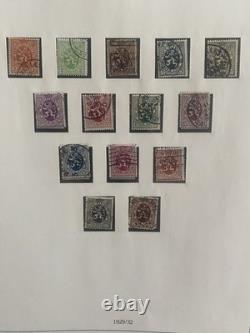 Belgium 1849-1964 Hingeless Stamp Collection Lindner Album(Pics On Description)