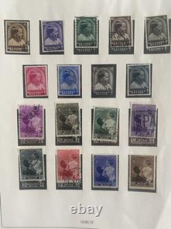 Belgium 1849-1964 Hingeless Stamp Collection Lindner Album(Pics On Description)