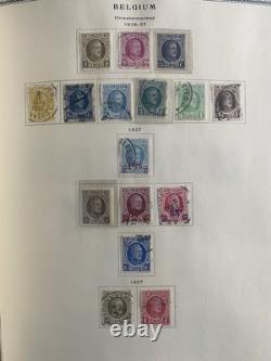 Belgium 1849 Stamp Collection in Scott Album(Pics On Description)