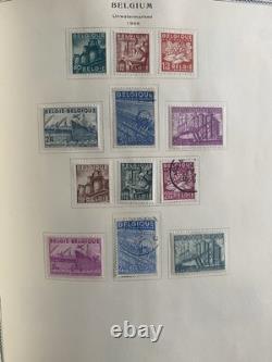 Belgium 1849 Stamp Collection in Scott Album(Pics On Description)