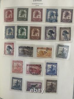 Belgium 1849 Stamp Collection in Scott Album(Pics On Description)