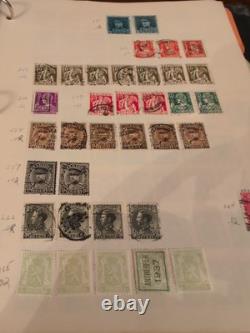Belgium Stamp Collection Magnificent and Valuable. 1800s Forwar. This Is for YOU