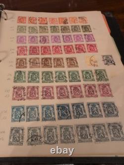 Belgium Stamp Collection Magnificent and Valuable. 1800s Forwar. This Is for YOU