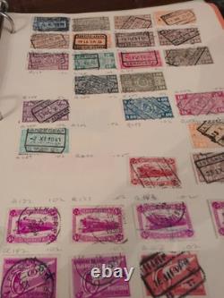 Belgium Stamp Collection Magnificent and Valuable. 1800s Forwar. This Is for YOU