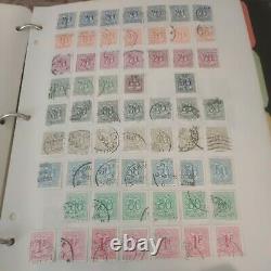 Belgium stamp collection in binder. Lots of pages and stamps. High cv! 1800s +