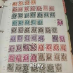 Belgium stamp collection in binder. MANY pages and stamps. High cv! 1800s +