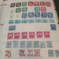 Belgium stamp collection in binder. MANY pages and stamps. High cv! 1800s +