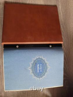 Big & Thick Harris Stamp Album With 10,800 Worldwide Stamps, Very Good Condition