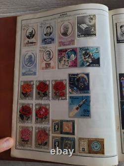 Big & Thick Harris Stamp Album With 10,800 Worldwide Stamps, Very Good Condition