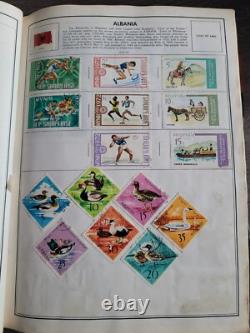 Big & Thick Harris Stamp Album With 10,800 Worldwide Stamps, Very Good Condition