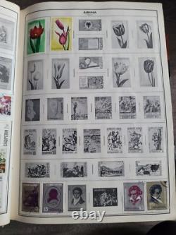 Big & Thick Harris Stamp Album With 10,800 Worldwide Stamps, Very Good Condition