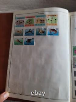 Big & Thick Harris Stamp Album With 10,800 Worldwide Stamps, Very Good Condition