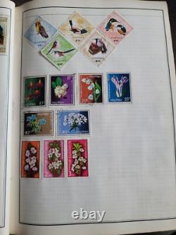 Big & Thick Harris Stamp Album With 10,800 Worldwide Stamps, Very Good Condition