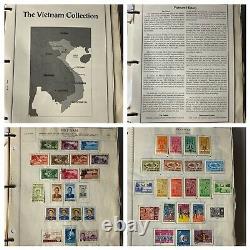 Bob4stamps1951 To 2005 Vietnam Collection Album 2000+ Stamps 60+s/s Mint & Used