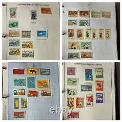 Bob4stamps1951 To 2005 Vietnam Collection Album 2000+ Stamps 60+s/s Mint & Used