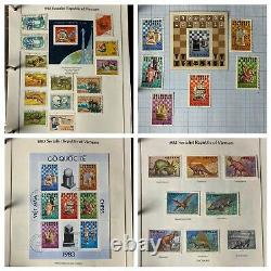 Bob4stamps1951 To 2005 Vietnam Collection Album 2000+ Stamps 60+s/s Mint & Used