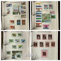 Bob4stamps1951 To 2005 Vietnam Collection Album 2000+ Stamps 60+s/s Mint & Used