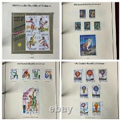 Bob4stamps1951 To 2005 Vietnam Collection Album 2000+ Stamps 60+s/s Mint & Used