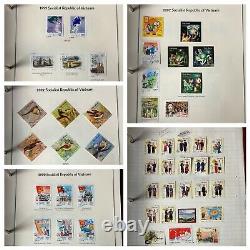 Bob4stamps1951 To 2005 Vietnam Collection Album 2000+ Stamps 60+s/s Mint & Used