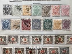 Bosnia Herzegovina Stamp Collection 1879-1918 on Album Pages Bosnia Herzegovina Stamp Collection 1879-1918 on Album Pages