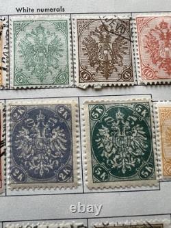 Bosnia Herzegovina Stamp Collection 1879-1918 on Album Pages Bosnia Herzegovina Stamp Collection 1879-1918 on Album Pages