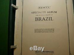 Brazil Collection 1843-1968 Scott Specialty album HIGH CAT EZ