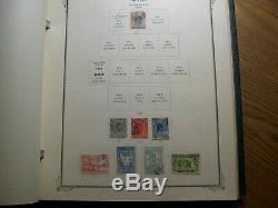 Brazil Collection 1843 1969 Scott album with both mint and used stamps