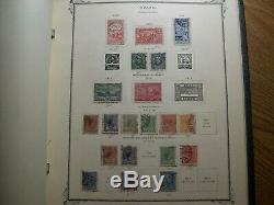 Brazil Collection 1843 1969 Scott album with both mint and used stamps
