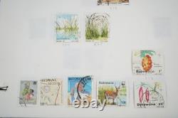 British Africa Collection Of 1,900+ Stamps Mint & Used Stored In Album