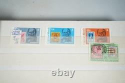 British Colonies Collection Of 550+ Stamps Mint & Used In Uni-safe Stockbook