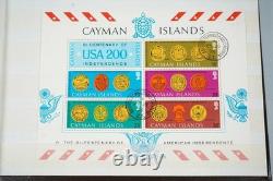 British Colonies Collection Of 550+ Stamps Mint & Used In Uni-safe Stockbook