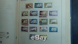 British Colonies Stamp collection in Scott International album to'73 or so