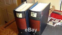 British Colonies stamp collection in 2 Vol. Minkus albums to'92 or so