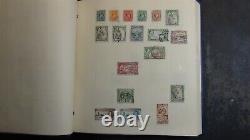 British Colonies stamp collection in Gibbons album est 1867 or so stamps