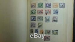 British Cols. Stamp collection in Schaubek springback album with est. 1,450