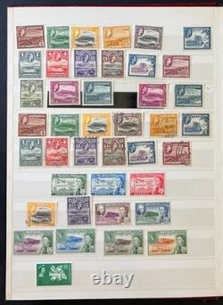 British Commonwealth Aden & Antigua Stamp Collection Stockbook Mint & Used ZAYIX