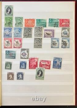 British Commonwealth Aden & Antigua Stamp Collection Stockbook Mint & Used ZAYIX