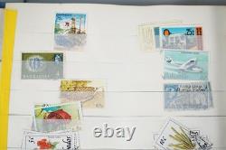 British Commonwealth Collection Of 1,700+ Stamps Used Stored In Album