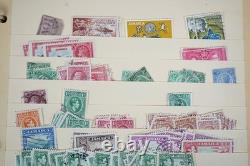 British Commonwealth Collection Of 1,700+ Stamps Used Stored In Album