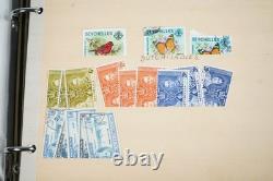 British Commonwealth Collection Of 1,900+ Stamps Mint & Used In Album