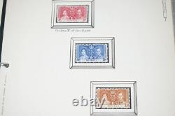 British Empire Mint Coronation Album 1937 Collection Of 170+ Stamps & 10+ Pairs