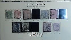 British Europe, Oceania and GB stamp collection in 2 Vol. Scott Specialty Albums